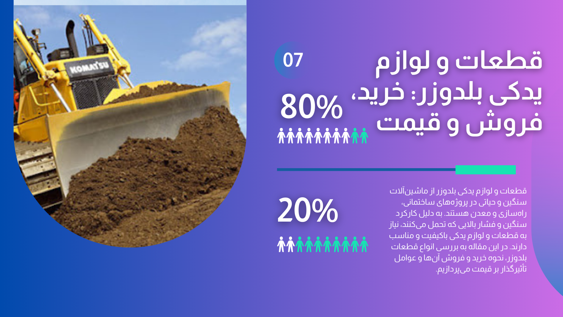 قطعات و لوازم یدکی بلدوزر